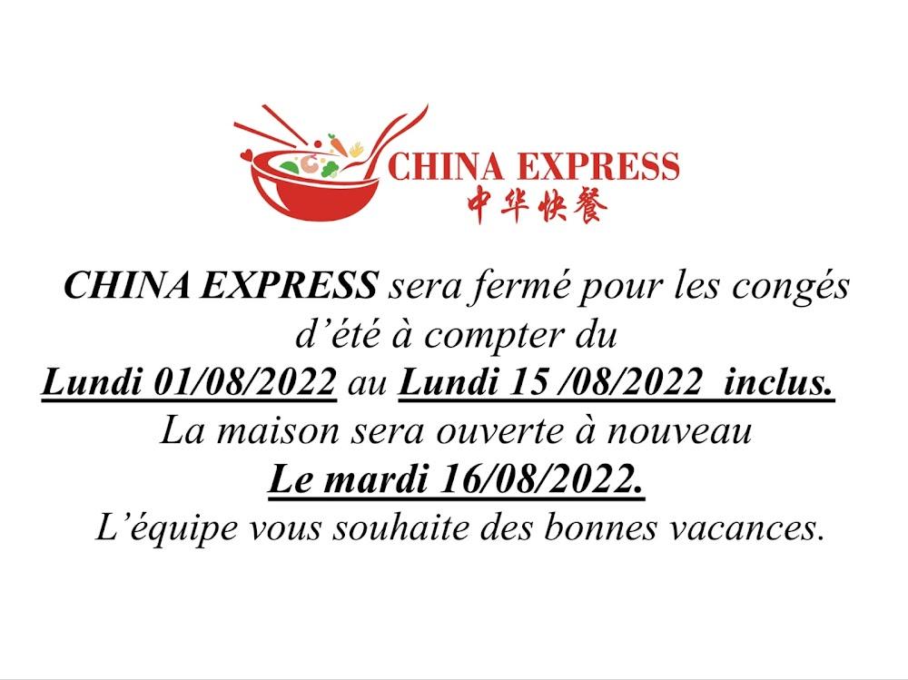 Soleil d’Asie China Express - Menu Image 2